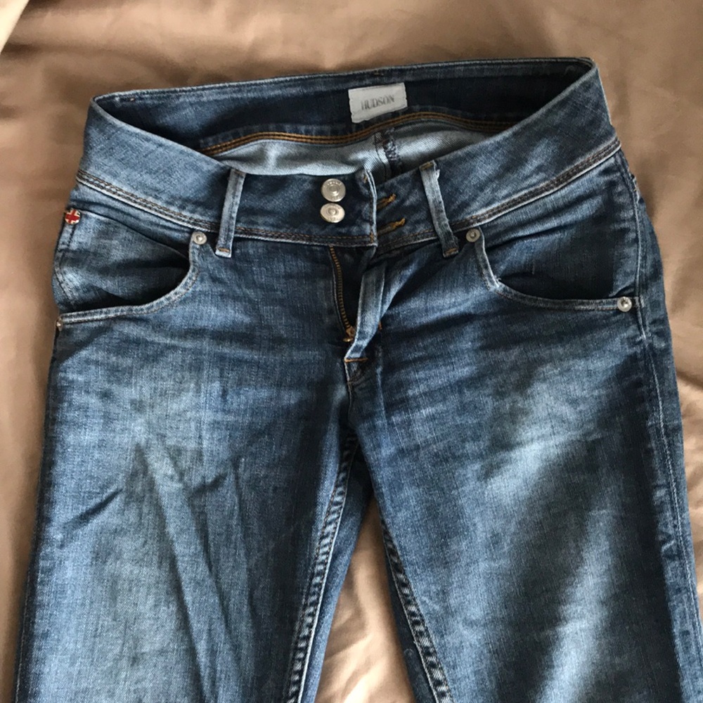 Hudson Skinny Stretch Jeans
